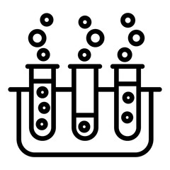 Wall Mural - Laboratory Testing Icon