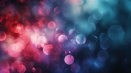 Poster - Festive Christmas background. Elegant abstract background with bokeh defocused lights