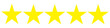 © Daishin - Five stars customer product rating review flat icon for apps and websites 111