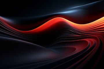 Poster - Abstract futuristic background for presentation 