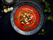 Sopa fría de tomate Gazpacho Andaluz