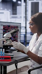 Poster - Black African American getting vaccinated