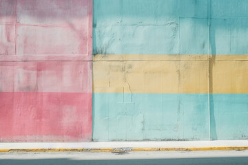 Poster - An abstract masterpiece, painted with vibrant colors and bold brushstrokes, adorns the wall in a beautiful display of creativity and artistry