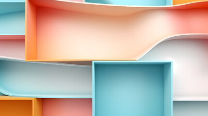 Wall Mural - Technology abstract graphic poster web page PPT background, abstract background