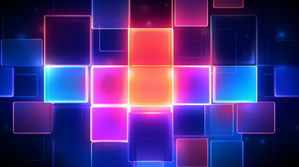 Wall Mural - Technology abstract graphic poster web page PPT background, abstract background