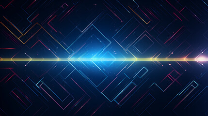 Wall Mural - Technology abstract graphic poster web page PPT background, abstract background