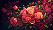 Valentinstag Design elemente, roantische Illustrationen und mehr