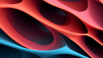 Fototapete - Technology abstract graphic poster web page PPT background, abstract background