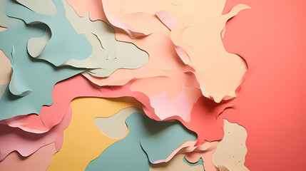 Fototapete - Technology abstract graphic poster web page PPT background, abstract background