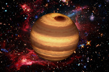 Wall Mural - Extrasolar planet. The elements of this image furnished by NASA.