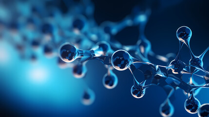 Fototapete - Technology abstract graphic poster web page PPT background, technology background