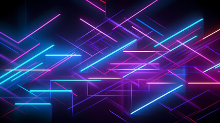 Fototapete - Technology abstract graphic poster web page PPT background, technology background