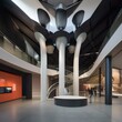 A contemporary interactive science museum with engaging architectural features3