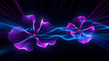 Technology abstract graphic poster web page PPT background, technology background