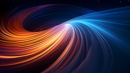 Wall Mural - Technology abstract graphic poster web page PPT background, technology background