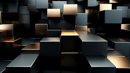 Wall Mural - Technology abstract graphic poster web page PPT background, technology background