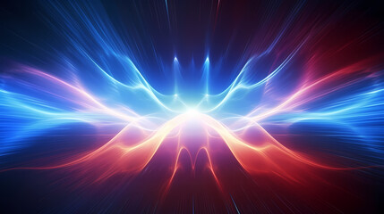 Technology abstract graphic poster web page PPT background, technology background