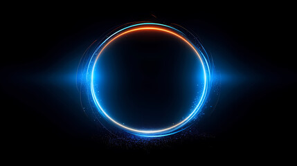 Wall Mural - Technology abstract graphic poster web page PPT background, technology background