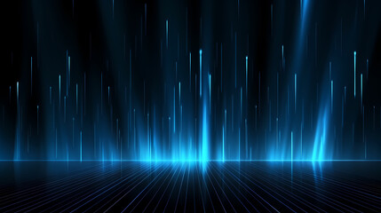 Fototapete - Technology abstract graphic poster web page PPT background, technology background