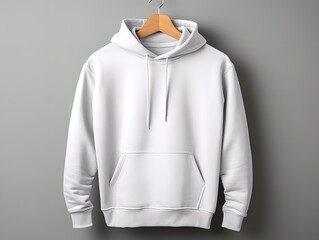 Sticker - Stylish Hoodie Mockup for Fashion and Casual Wear - AI Generated