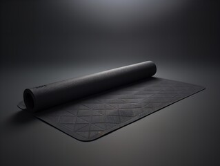 Sticker - Tranquil Yoga Mat Mockup for Wellness and Fitness - AI Generated