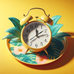 Wall Mural - clock