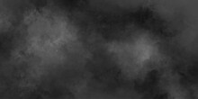 Black sky with puffy realistic fog or mist,backdrop design,isolated cloud. brush effect smoky illustrationhookah on. soft abstractgray rain cloud transparent smoke realistic illustrationcumulus clouds