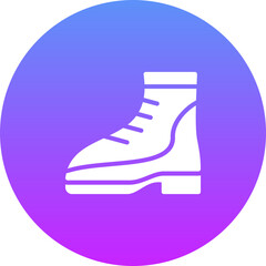 Wall Mural - Winter Boot Icon