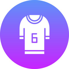 Canvas Print - Sports Shirt Icon