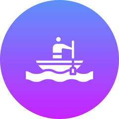 Sticker - Rowing Icon