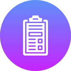 Poster - Clipboard Icon