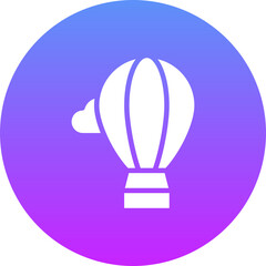 Poster - Air Balloon Icon