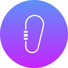 Poster - Carabiner Icon