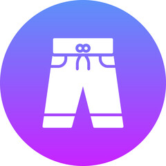 Sticker - Swimming Trunks Icon