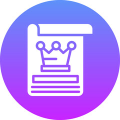 Poster - Premium Content Icon