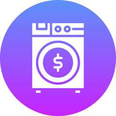 Poster - Money Laundering Icon