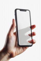 Poster - A person holding a cell phone in their hand. Suitable for technology and communication concepts