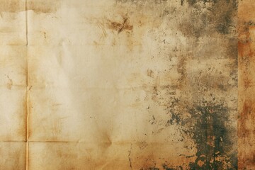 Poster - An aged piece of paper with remnants of paint. Can be used as a background or texture for various projects