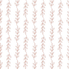 easter branches plant vector hunting spring patter