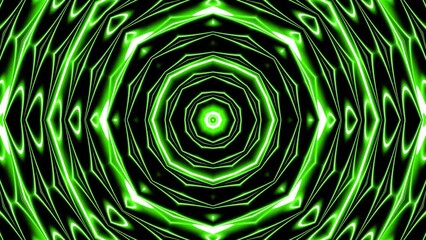 Wall Mural - abstract green motion background. dynamic geometric animated loopable background video with ripple t