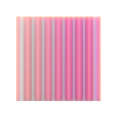 Fototapete -  3d gradient geometric abstract Patterned wall shape for your design on an isolated background. 3d rendering icon.