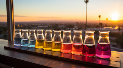 Wall Mural - bottles of beer