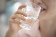 © 상은 신 - Close up of woman drinking glass of water
