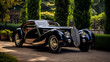 The Timeless Elegance of the Bugatti Royale: A Glimpse into Automotive Royalty. Ai Generated