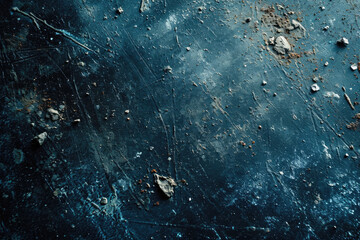 Poster - Dark midnight blue concrete texture surface