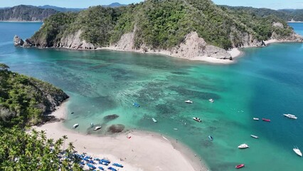 Wall Mural - Tortuga Island Secluded Beach Paradise in Costa Rica	