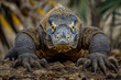 The ancient aura of a Komodo Dragon