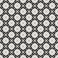Wall Mural - Seamless geometric square line pattern.	