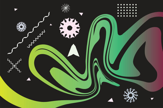 Abstract colorful  geometric shapes background . Color shapes and element pattern background for your design