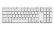 © Doni_Art - White computer keyboard isolated transparent background